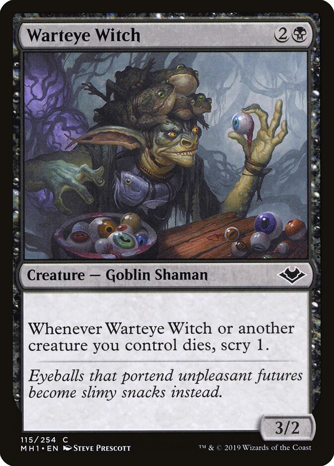 Warteye Witch - carta Magic The Gathering
