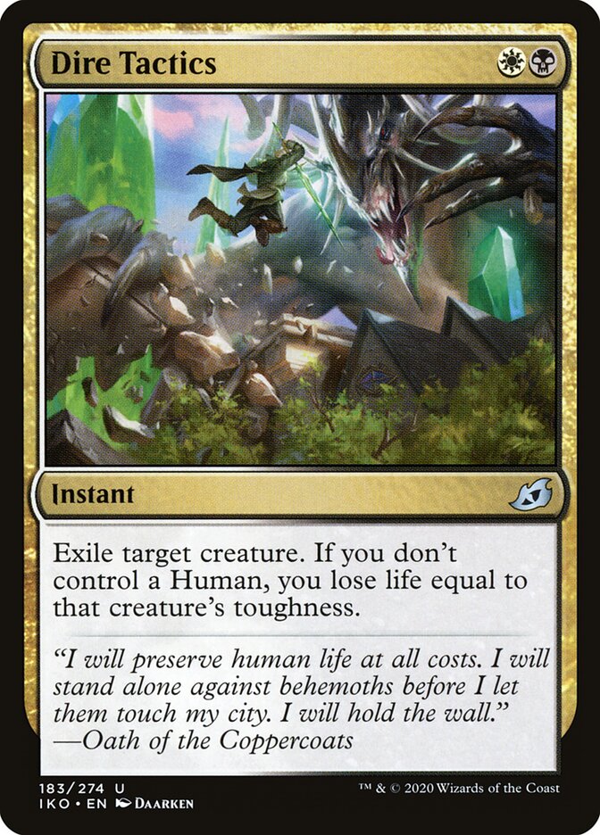 Dire Tactics - carta Magic The Gathering