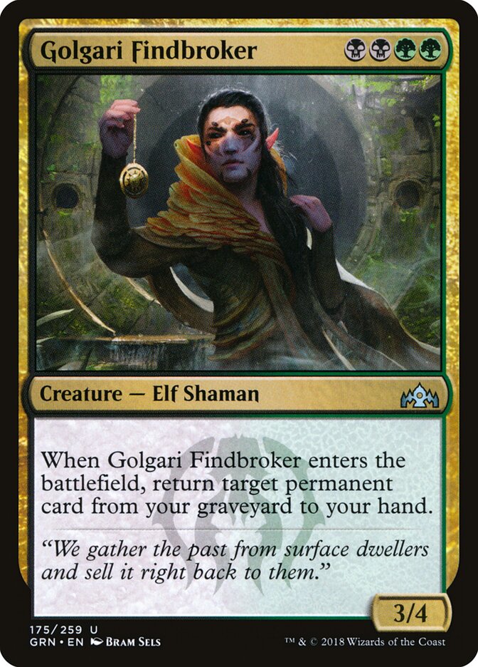 Golgari Findbroker - carta Magic The Gathering