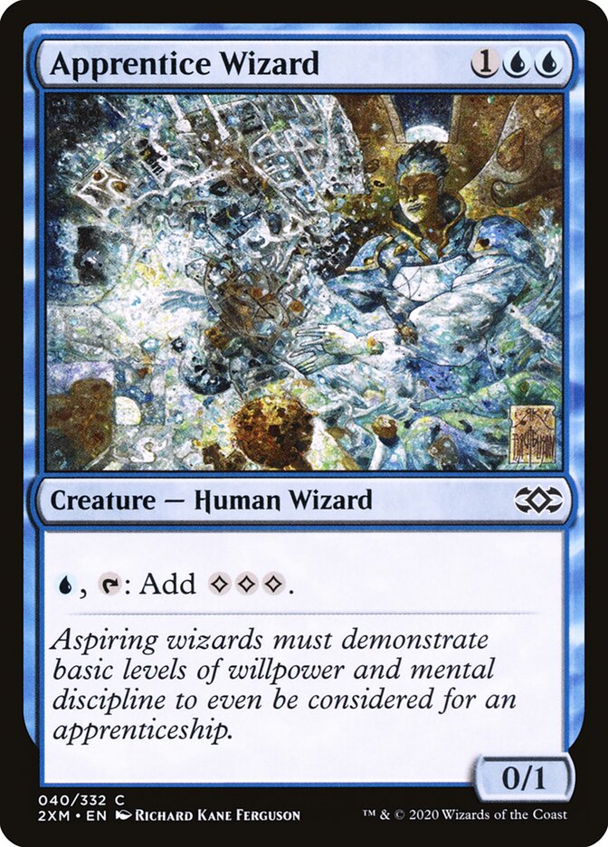 Apprentice Wizard - carta Magic The Gathering