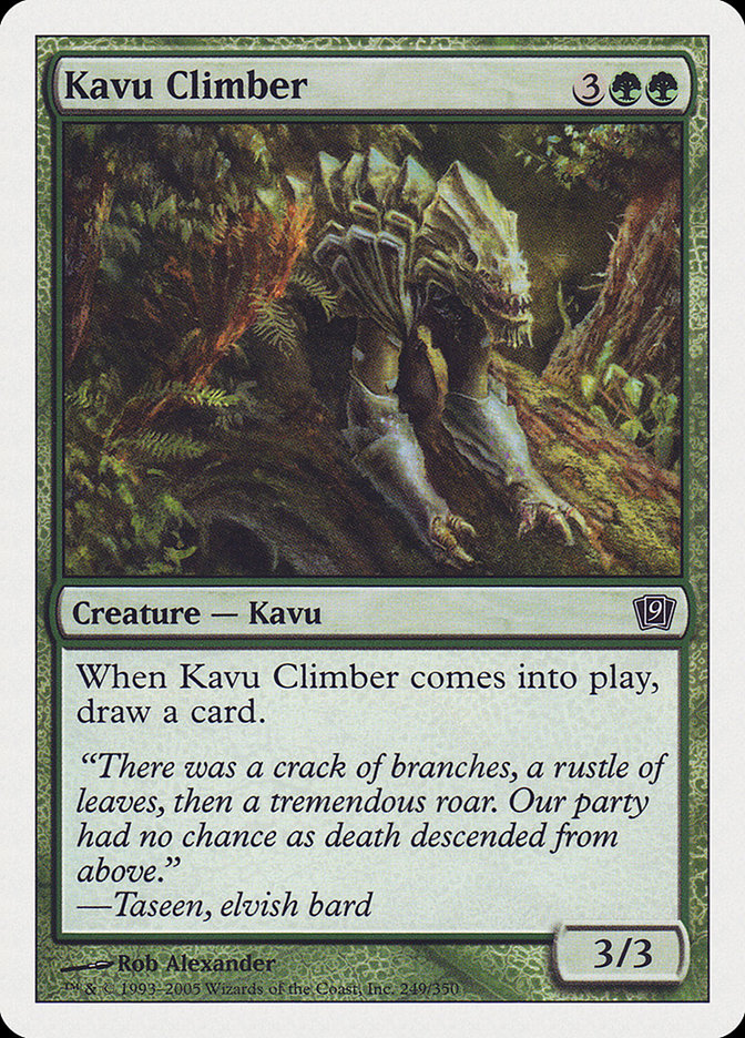 Kavu Climber - carta Magic The Gathering