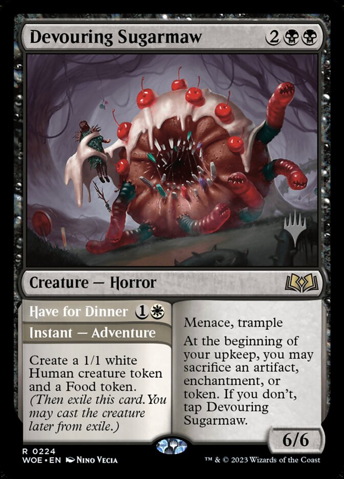 Devouring Sugarmaw // Have for Dinner - carta Magic The Gathering