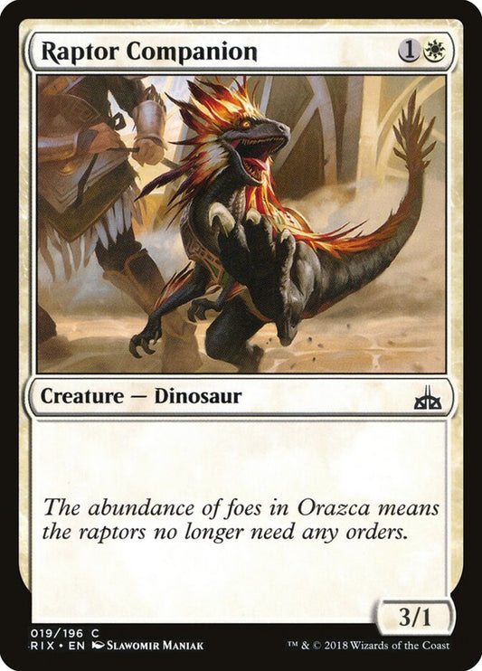 Raptor Companion - carta Magic The Gathering