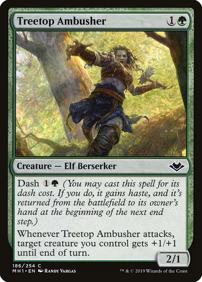 Treetop Ambusher - carta Magic The Gathering