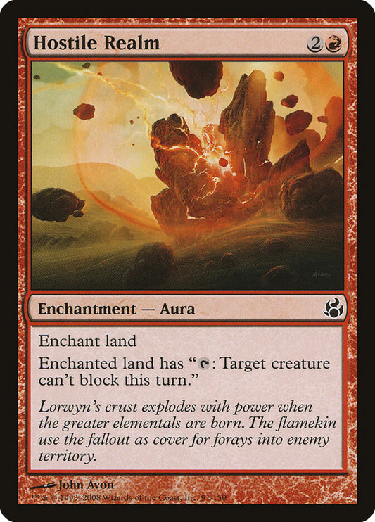 Hostile Realm - carta Magic The Gathering