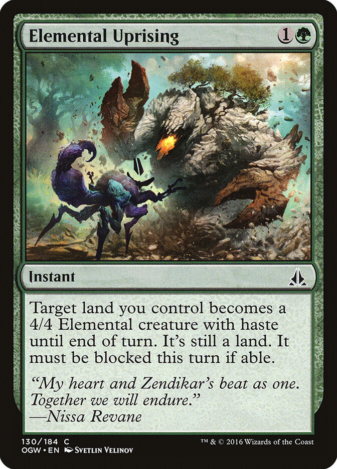 Elemental Uprising - carta Magic The Gathering