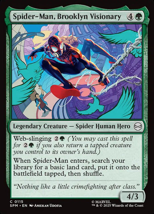 Spider-Man, Brooklyn Visionary - SPM-115-NF-LDG