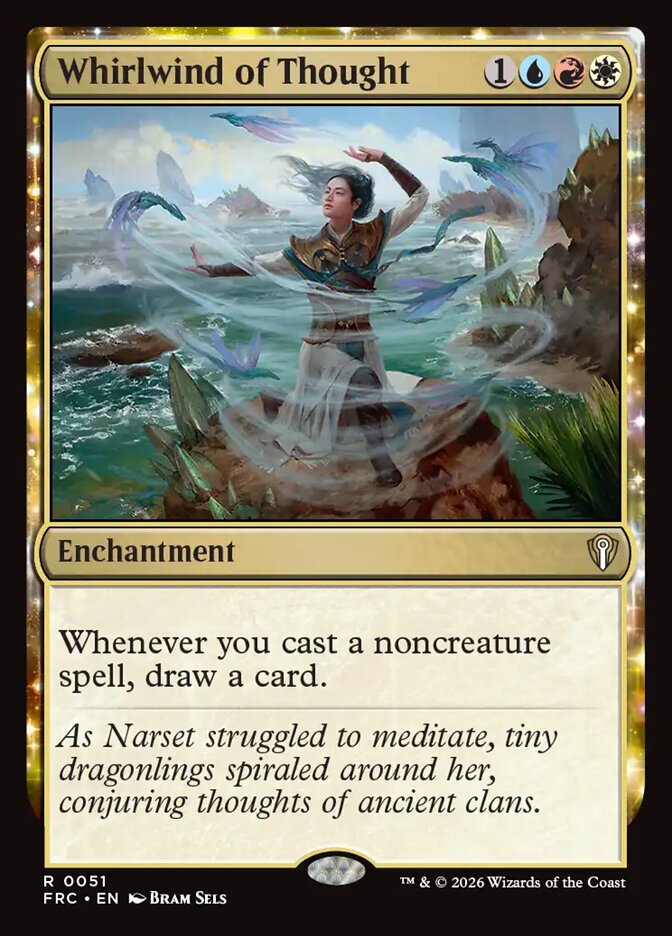 Whirlwind of Thought - carta Magic The Gathering