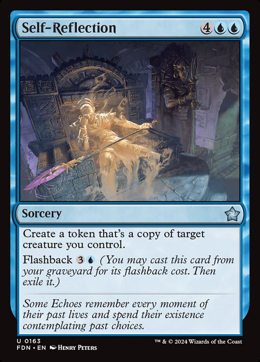 Self-Reflection - carta Magic The Gathering
