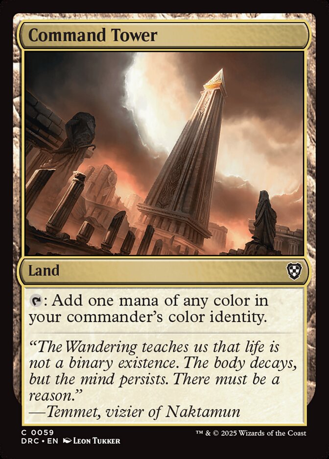 Command Tower - carta Magic The Gathering