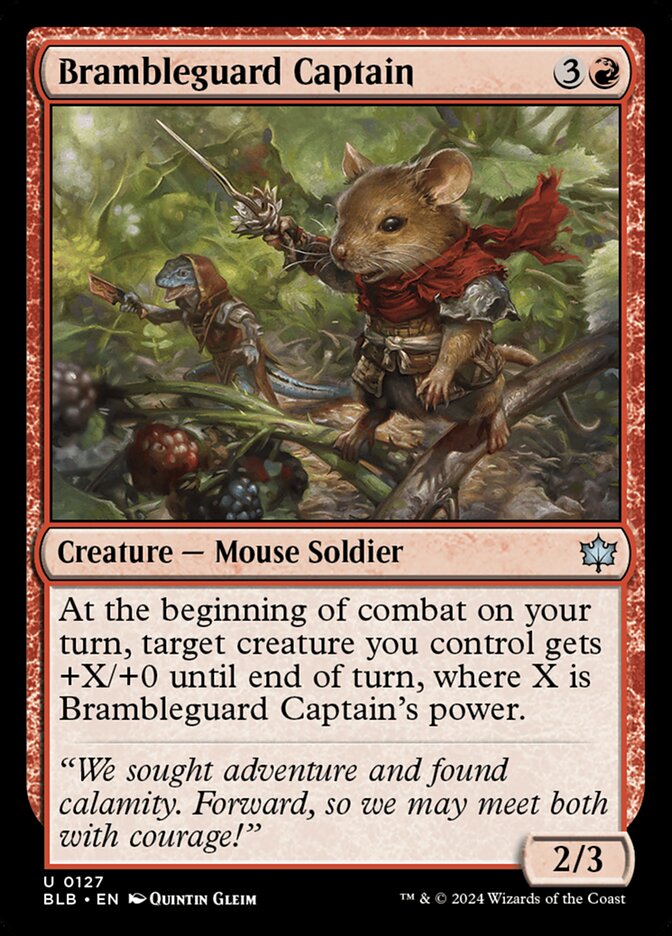 Brambleguard Captain - carta Magic The Gathering