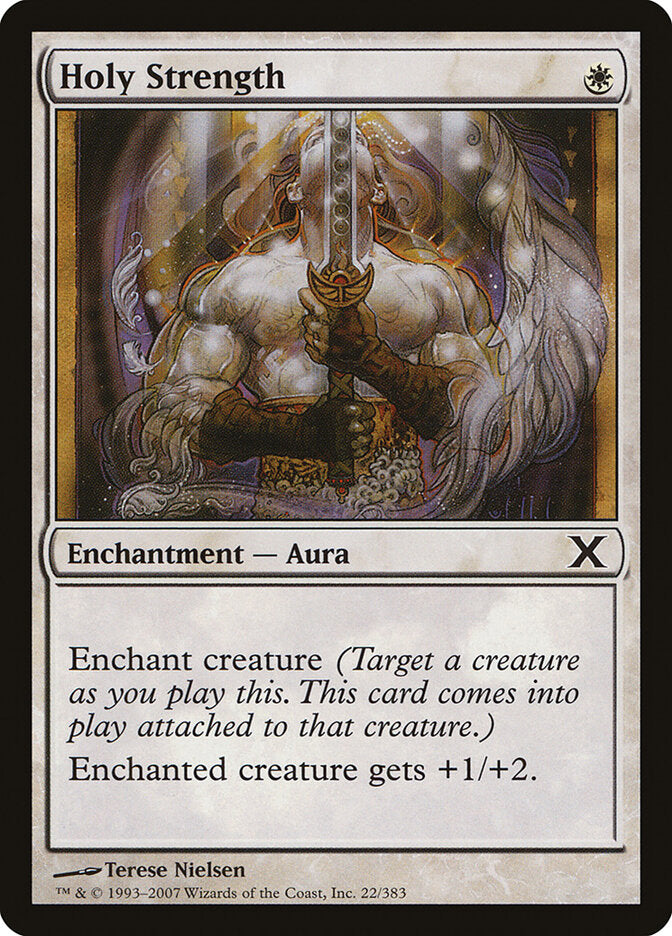 Holy Strength - carta Magic The Gathering