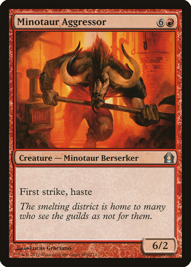 Minotaur Aggressor - carta Magic The Gathering