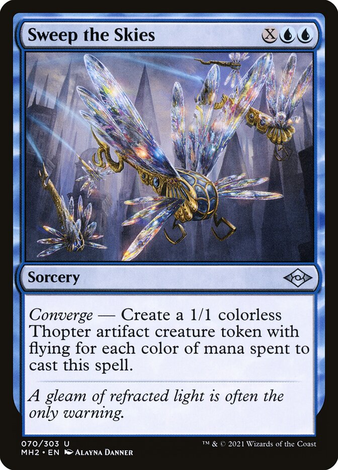 Sweep the Skies - carta Magic The Gathering