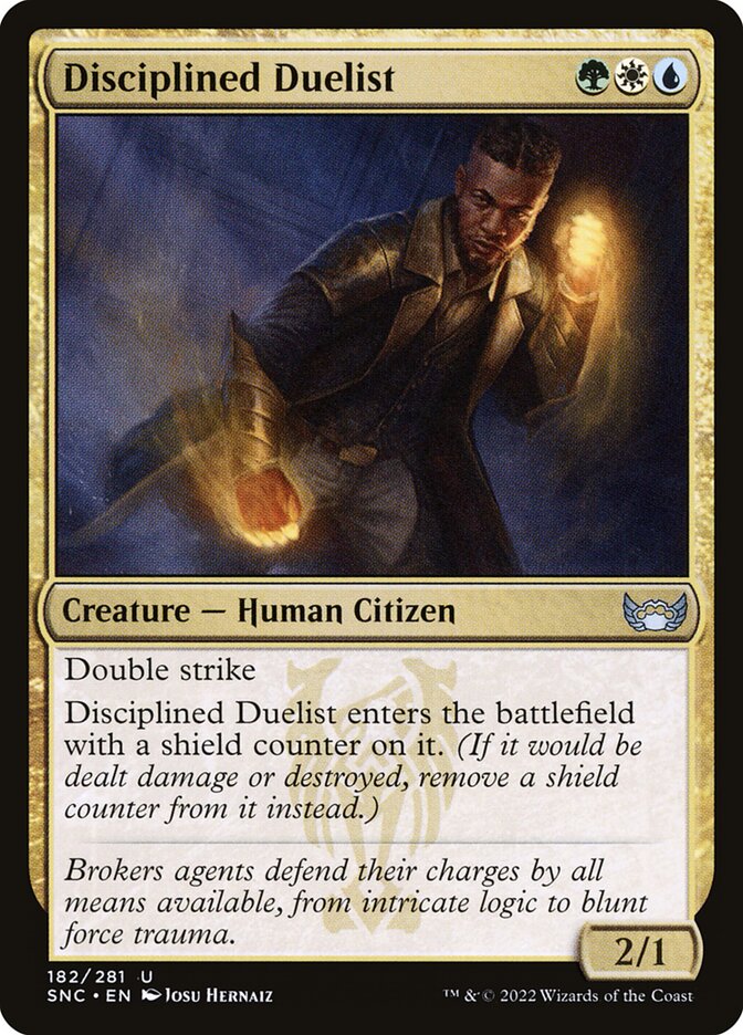 Disciplined Duelist - carta Magic The Gathering