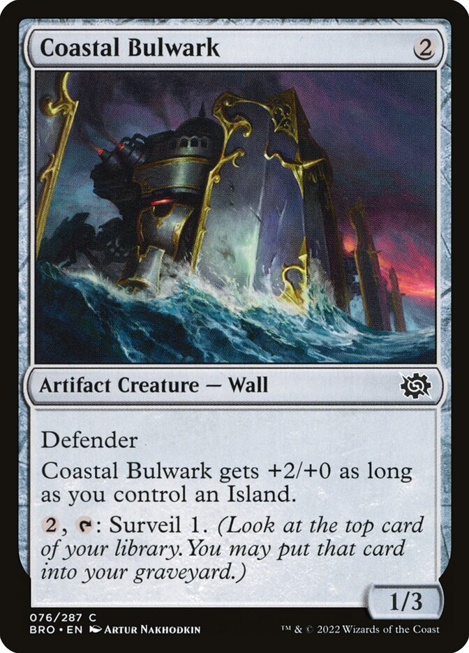 Coastal Bulwark - carta Magic The Gathering