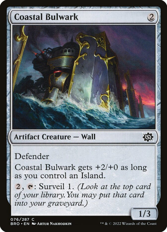 Coastal Bulwark - carta Magic The Gathering