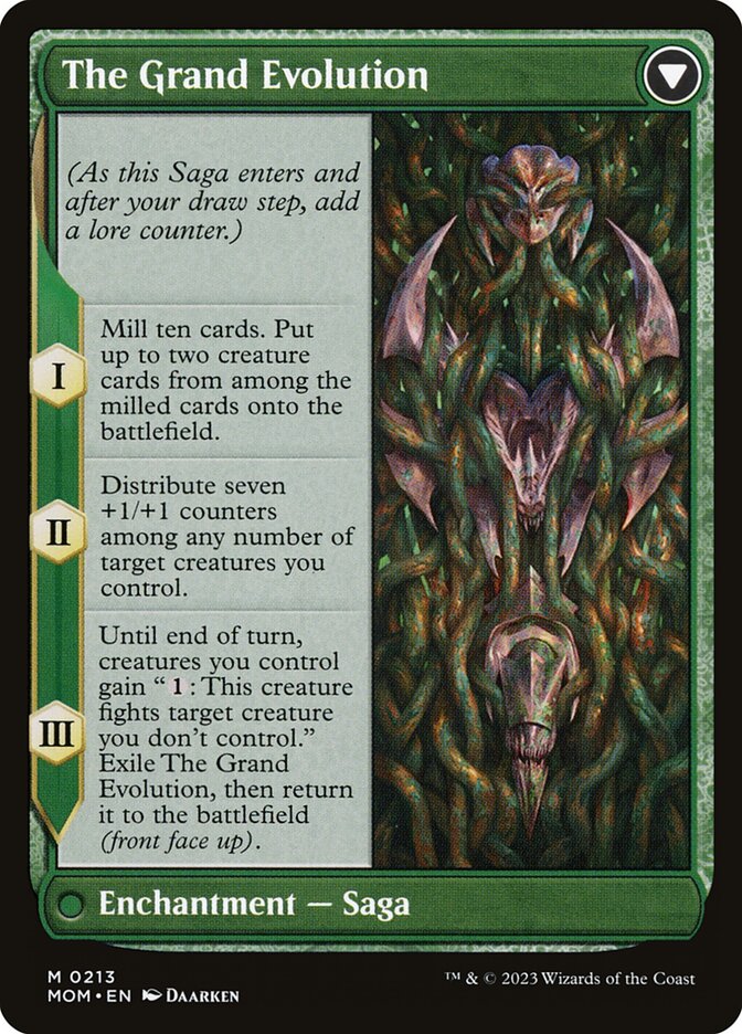 The Grand Evolution - carta Magic The Gathering