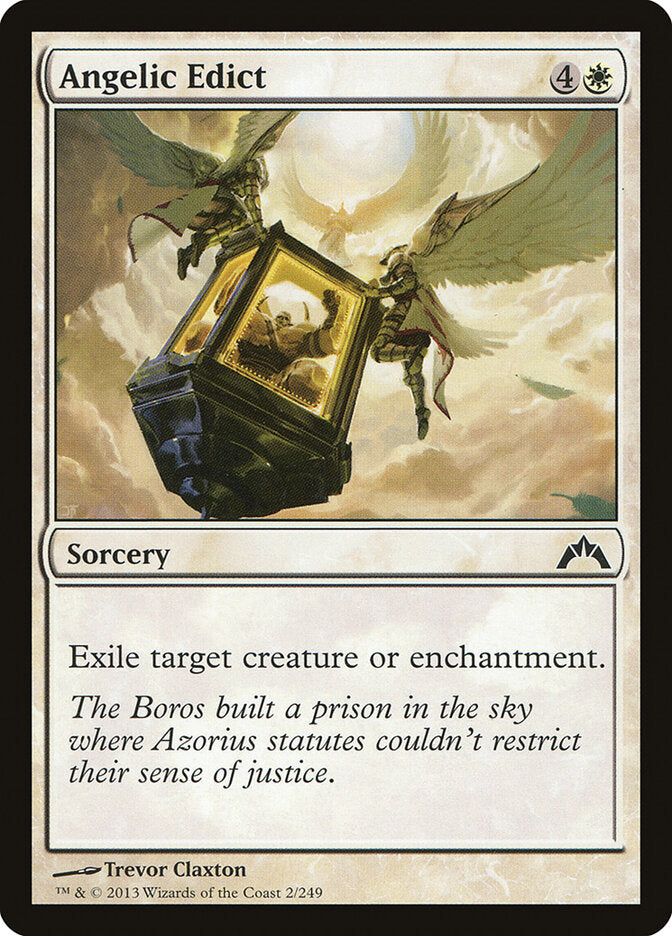 Angelic Edict - carta Magic The Gathering
