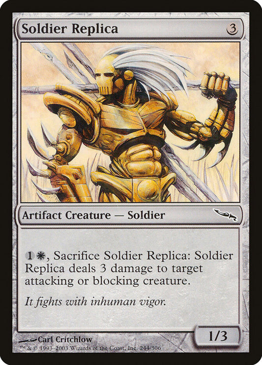 Soldier Replica - carta Magic The Gathering