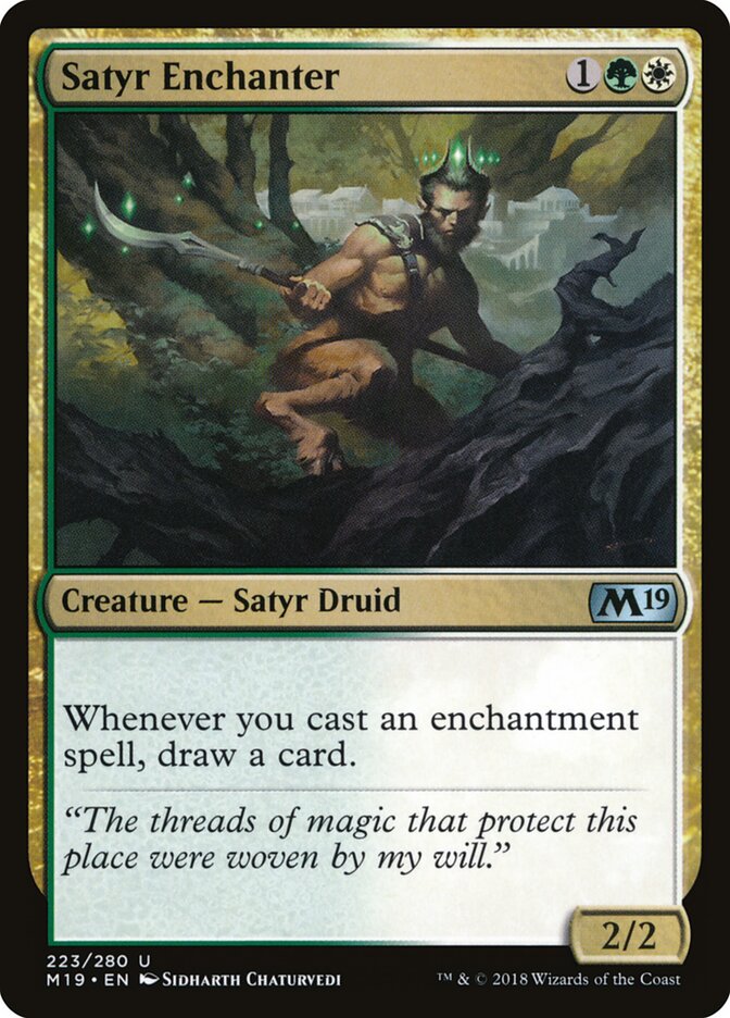 Satyr Enchanter - carta Magic The Gathering