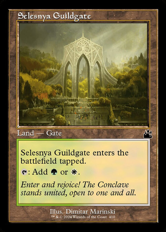 Selesnya Guildgate - carta Magic The Gathering