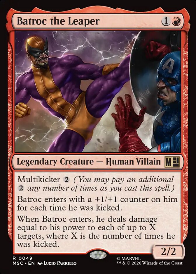 Batroc the Leaper - carta Magic The Gathering