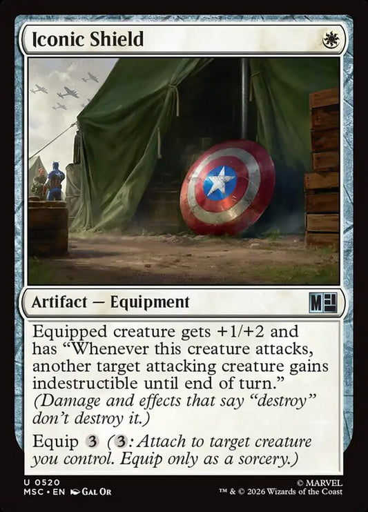 Iconic Shield - carta Magic The Gathering