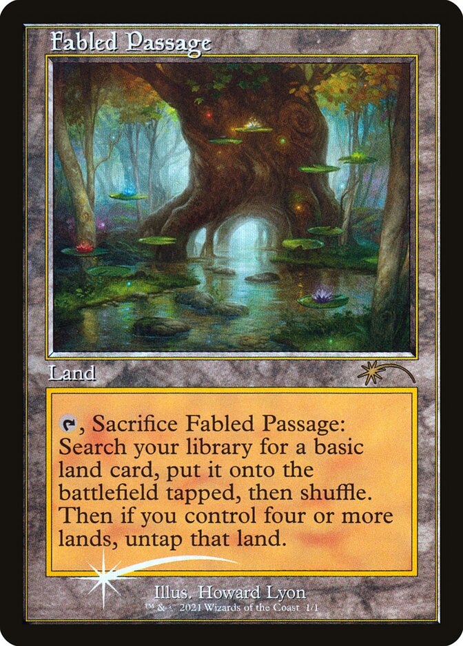 Fabled Passage - carta Magic The Gathering