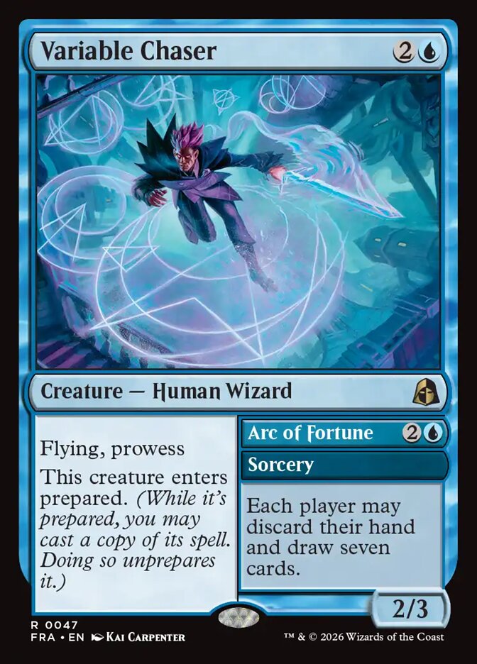 Variable Chaser // Arc of Fortune - carta Magic The Gathering