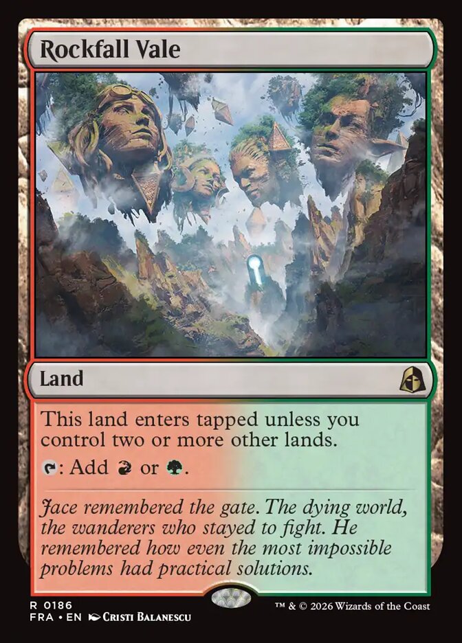 Rockfall Vale - carta Magic The Gathering