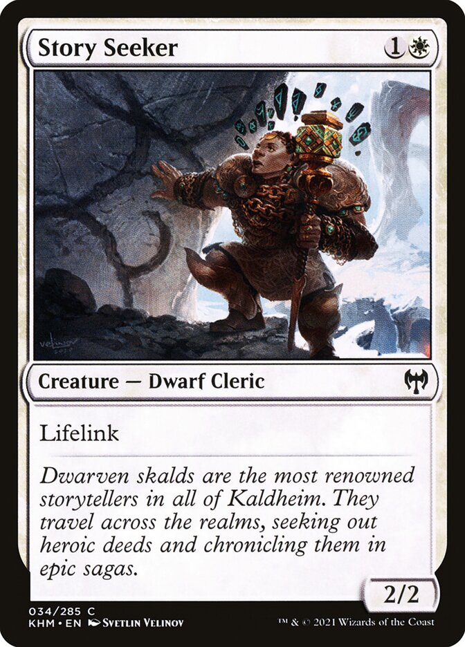 Story Seeker - carta Magic The Gathering