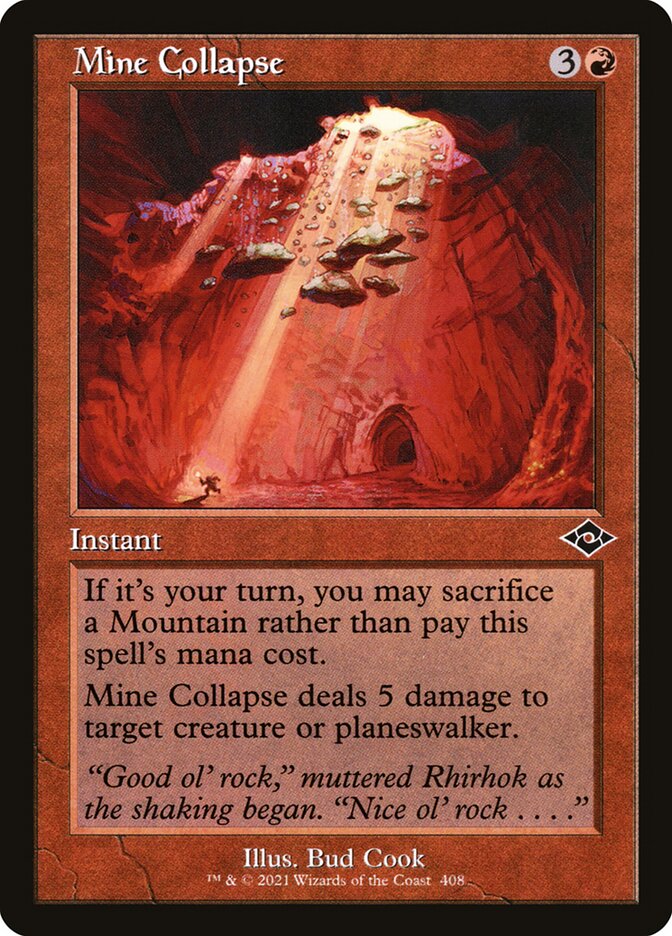 Mine Collapse - carta Magic The Gathering