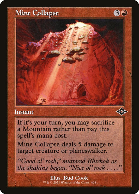 Mine Collapse - carta Magic The Gathering