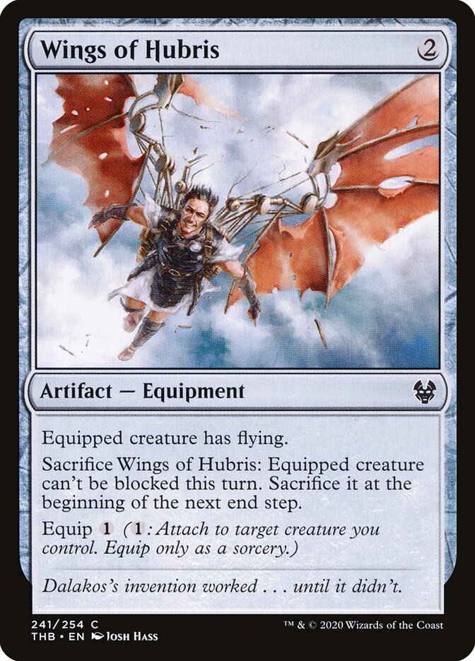 Wings of Hubris - carta Magic The Gathering