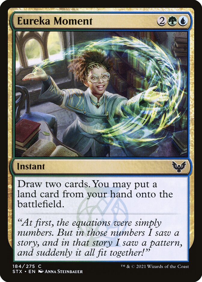 Eureka Moment - carta Magic The Gathering