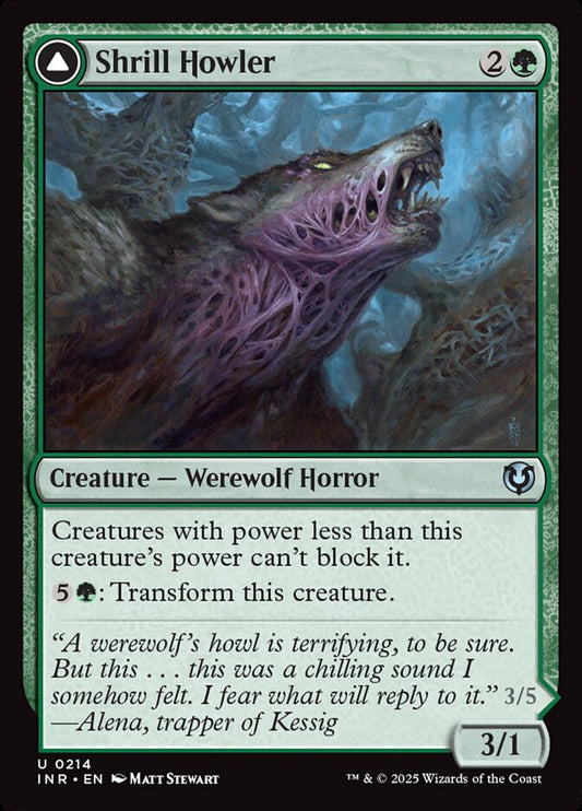 Shrill Howler - carta Magic The Gathering