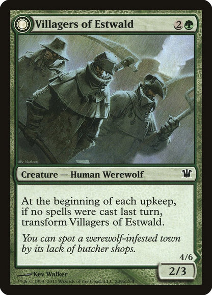 Villagers of Estwald - carta Magic The Gathering