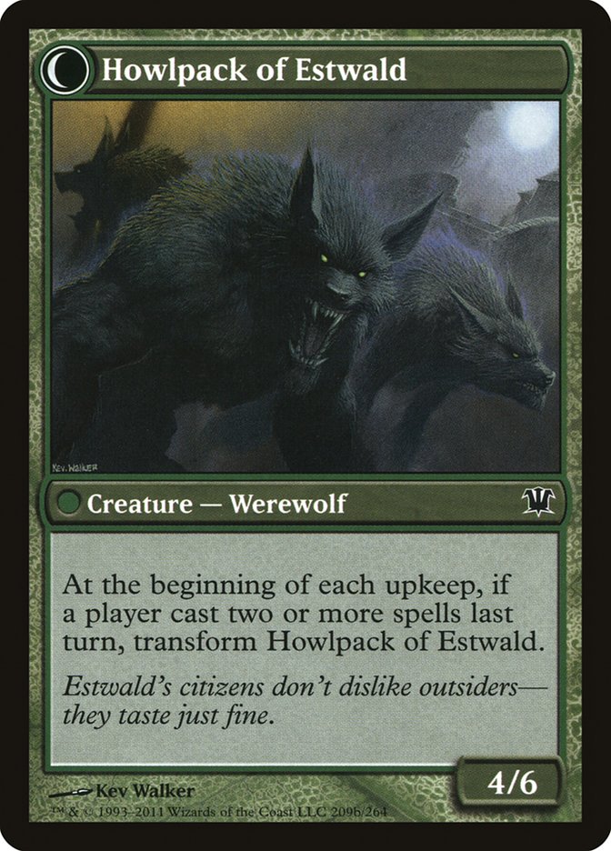 Howlpack of Estwald - carta Magic The Gathering