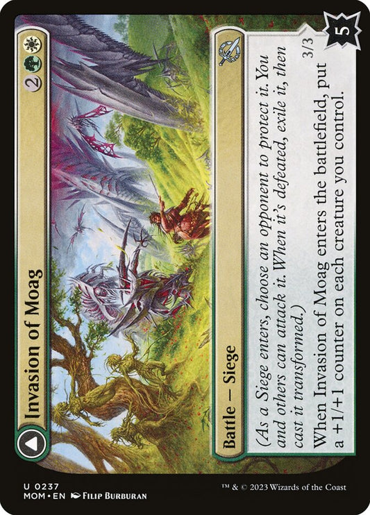 Invasion of Moag - carta Magic The Gathering