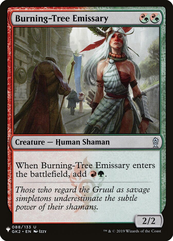 Burning-Tree Emissary - PLST-GK2-88-NF-STD