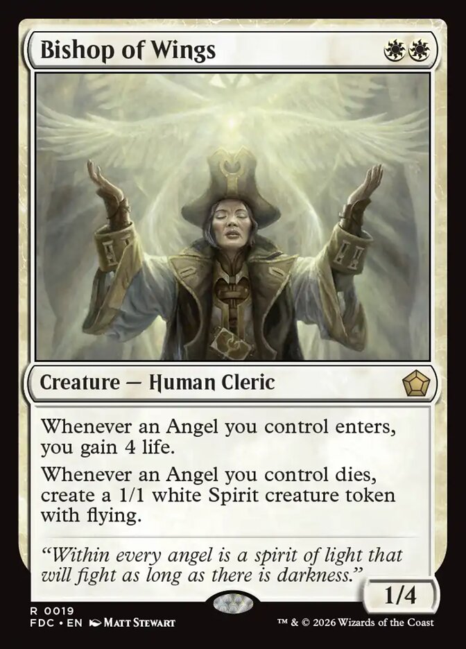 Bishop of Wings - carta Magic The Gathering
