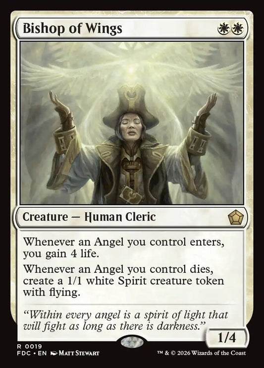 Bishop of Wings - carta Magic The Gathering