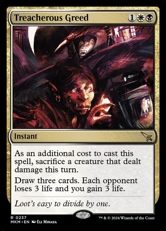 Treacherous Greed - MKM-237-F-STD