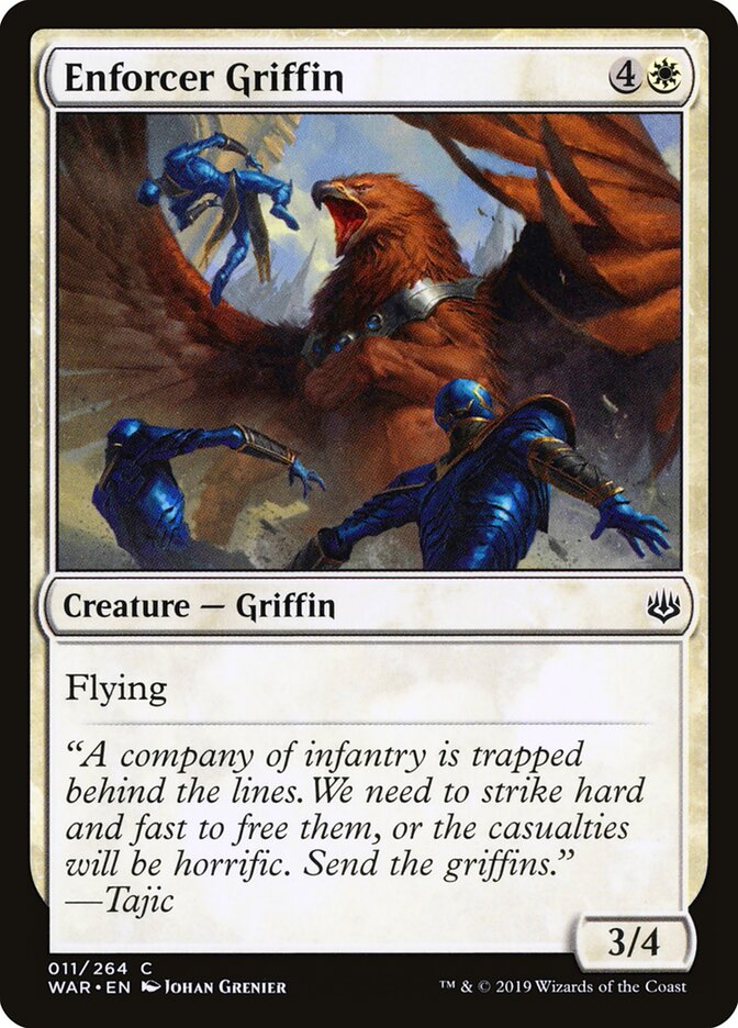 Enforcer Griffin - carta Magic The Gathering