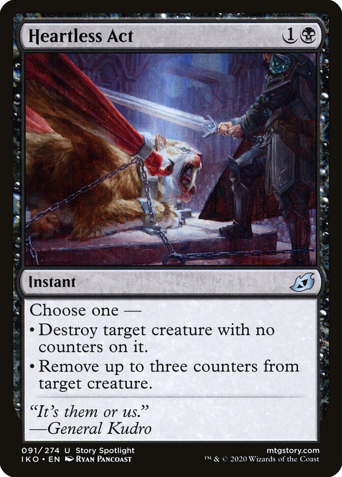 Heartless Act - carta Magic The Gathering