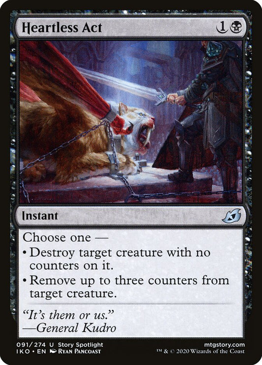 Heartless Act - carta Magic The Gathering