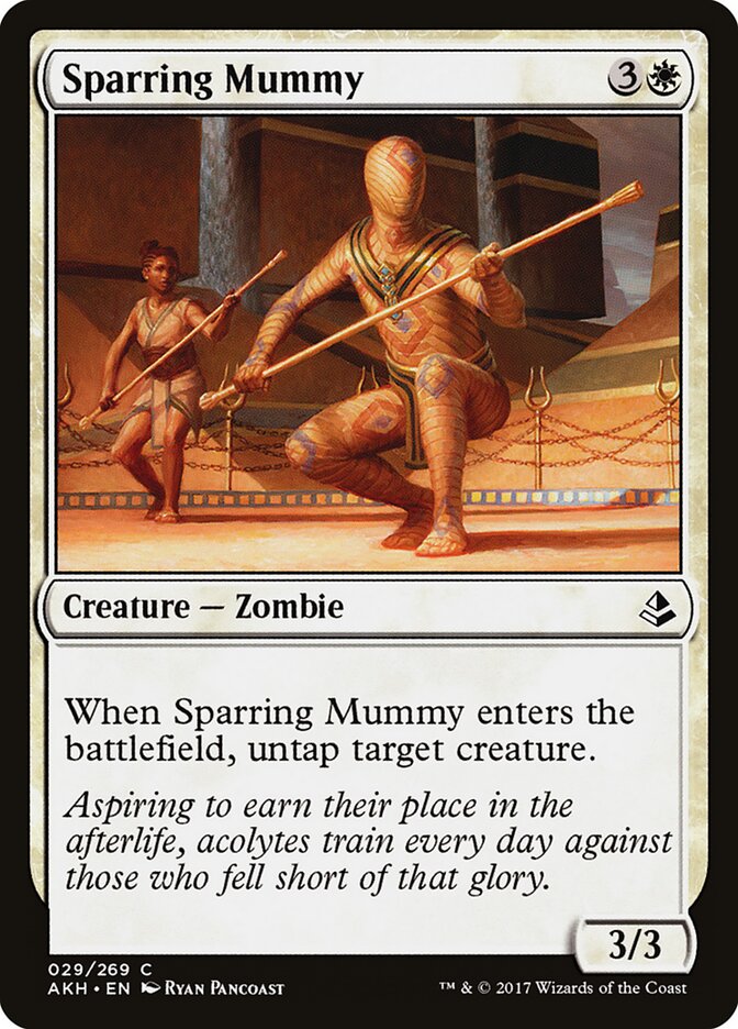 Sparring Mummy - carta Magic The Gathering