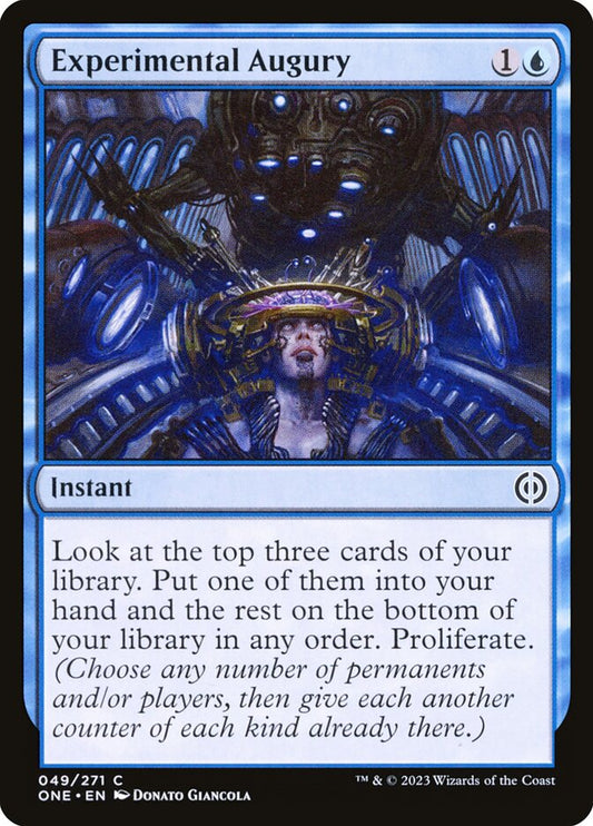 Experimental Augury - carta Magic The Gathering