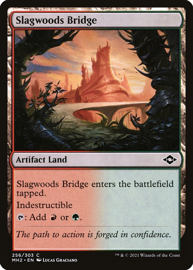 Slagwoods Bridge - carta Magic The Gathering